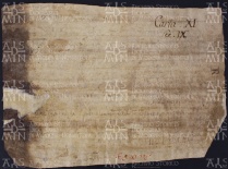 10 A.3.XIv, Locazione fatta da Valperto vescovo a favore di Giovanni, Modena, [838-869, set. 30]